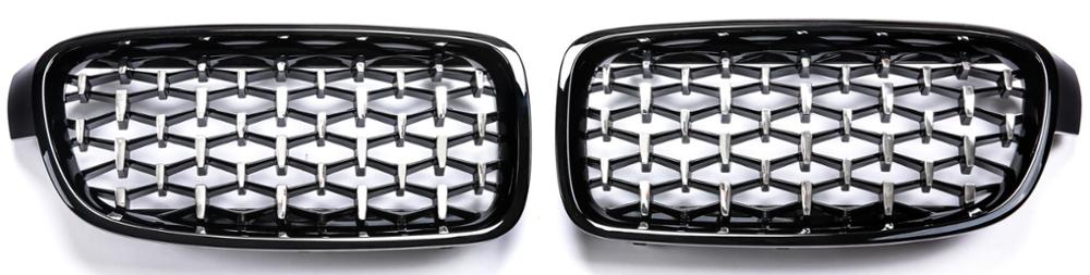 BMW 1 / 2 / 3 / 4 / 5 Series Diamond Replacement Grilles (Read Description)