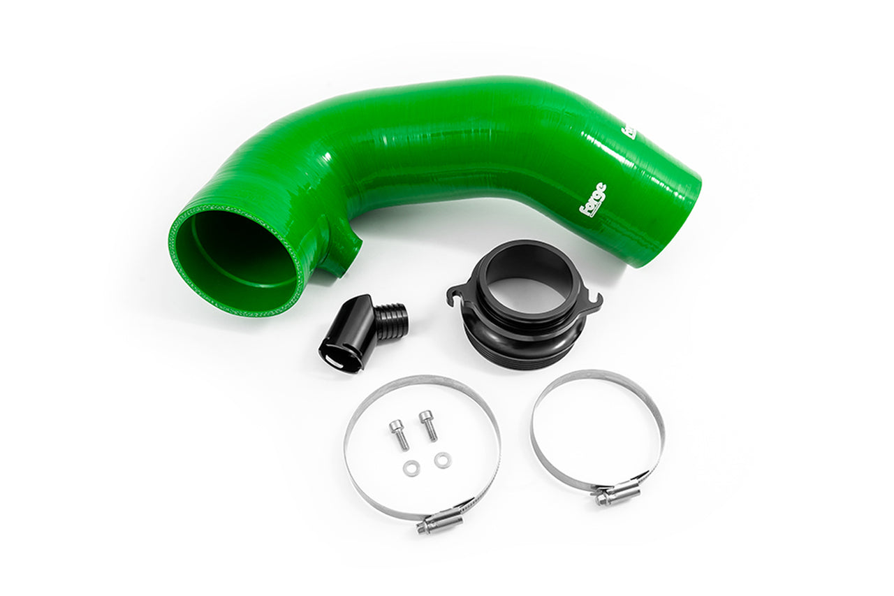 Green pipework Forge High Flow Intake Hose - Golf MK8 R/S3 8Y