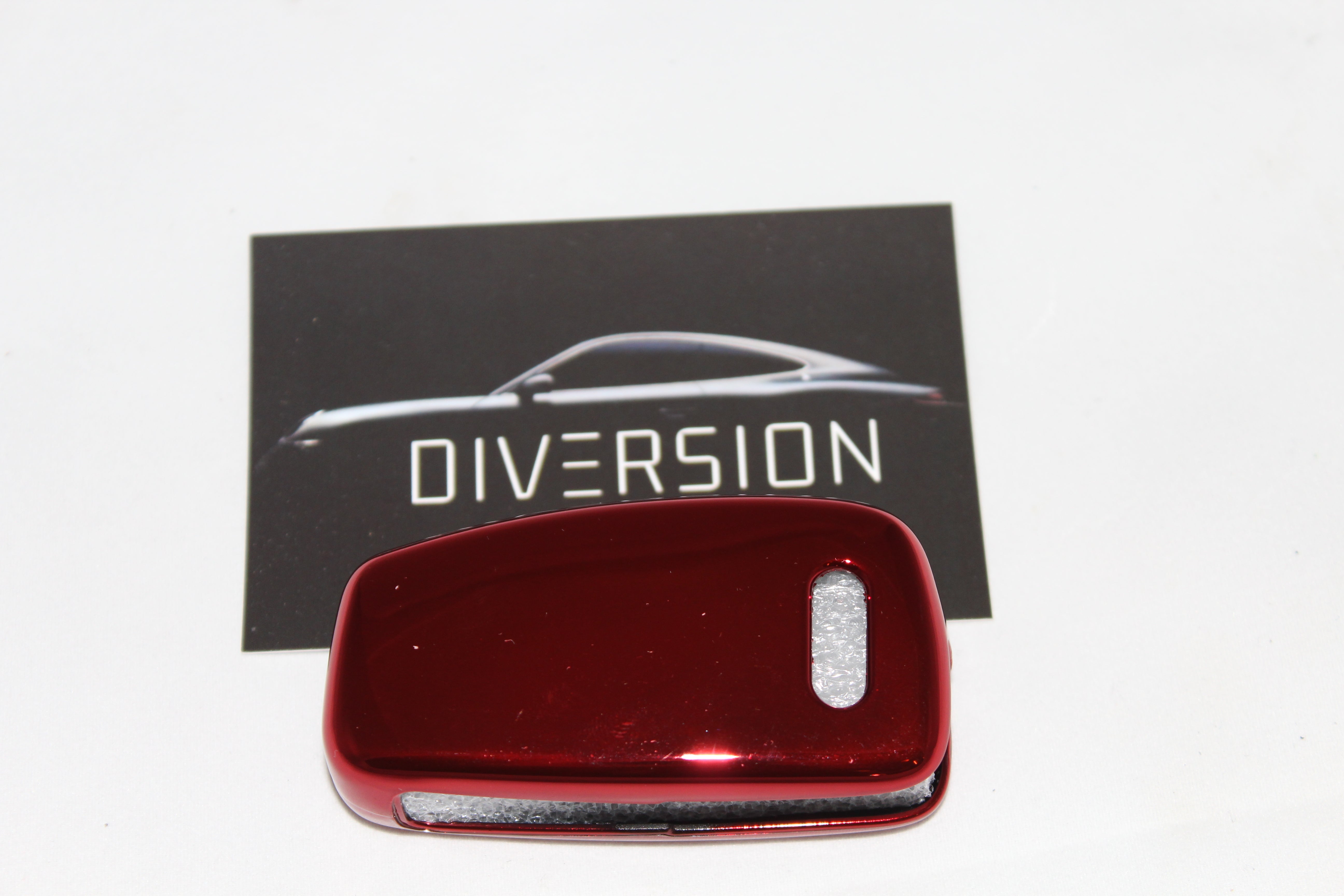 Audi Protective Key Cover - Chrome Red - Diversion Stores Car Parts And Modificaions