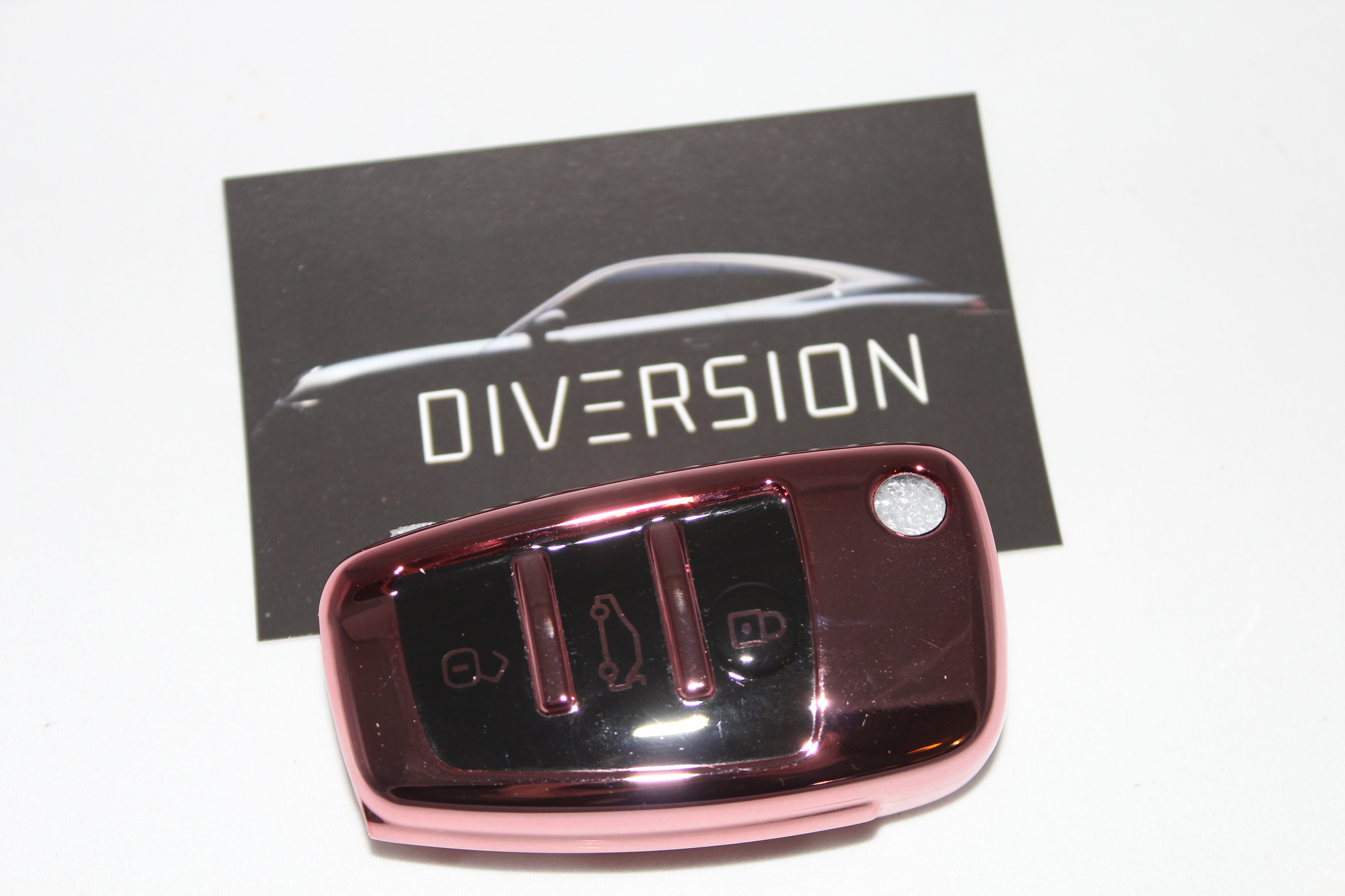 Audi Protective Key Cover - Chrome Rose - Diversion Stores Car Parts And Modificaions