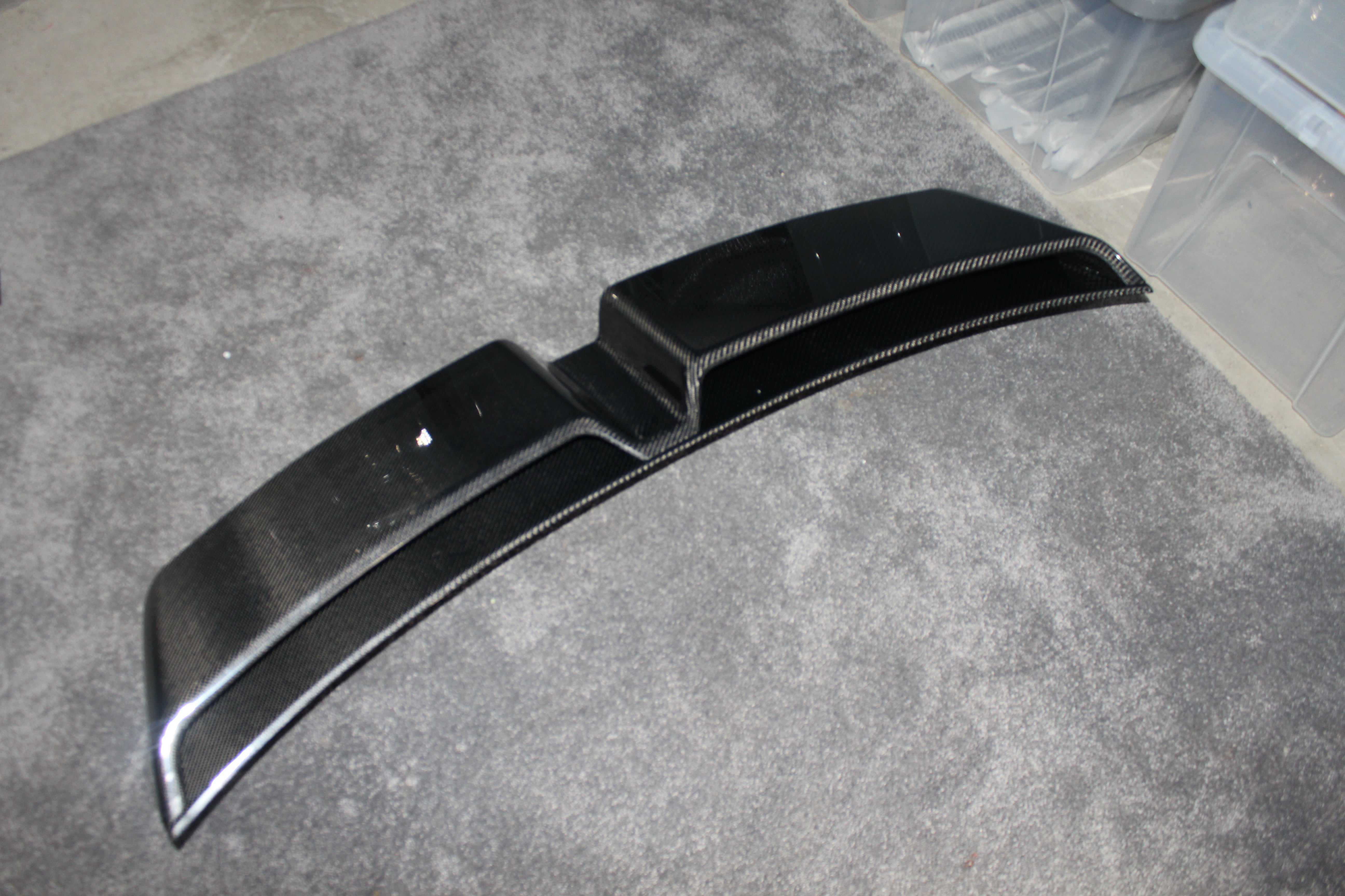 Audi A1 Carbon Fibre/FRP Rear Spoiler (2010-2017 Models) 3-Door