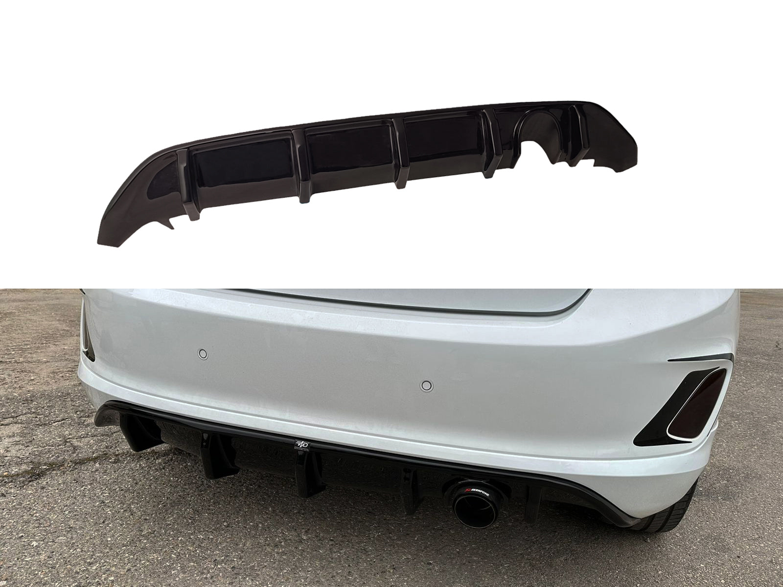Rear Diffuser Ford Fiesta Mk8 ST-Line (2017-)