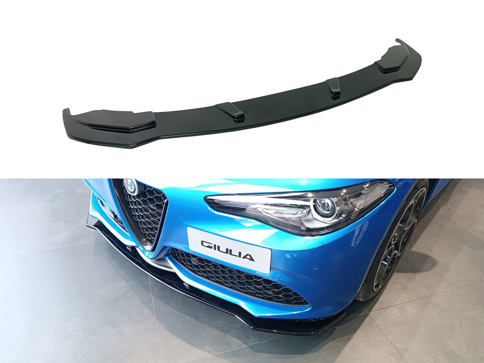 Front Splitter Alfa Romeo Giulia Veloce