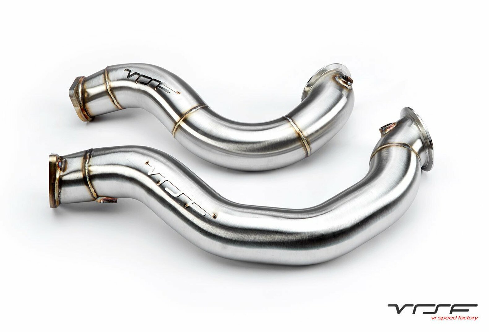 VRSF 3″ Cast Stainless Steel Downpipes Ceramic V2 N54 335i / 135i
