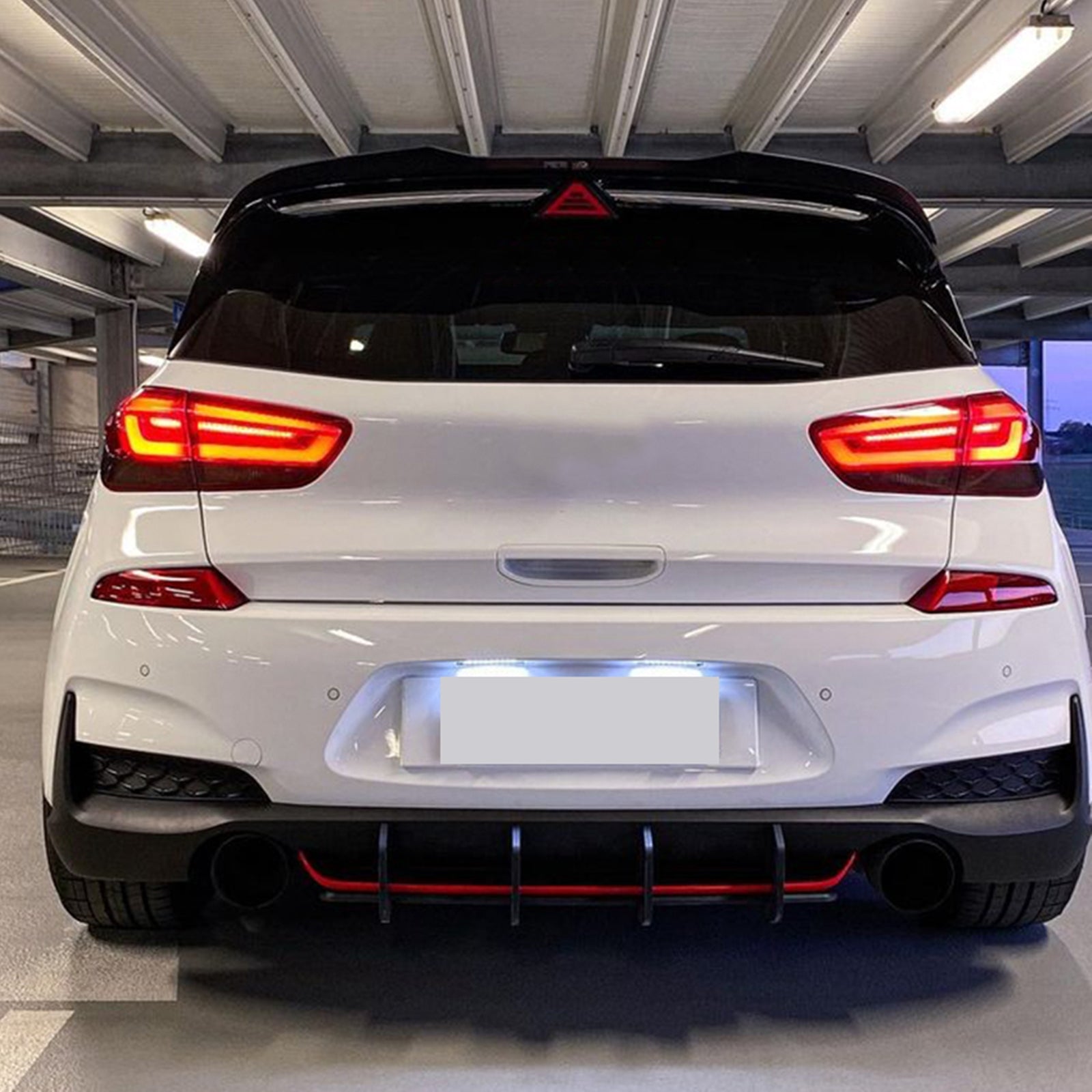 Hyundai I30N Rear Bumper Diffuser (2017+ Facelift Models)