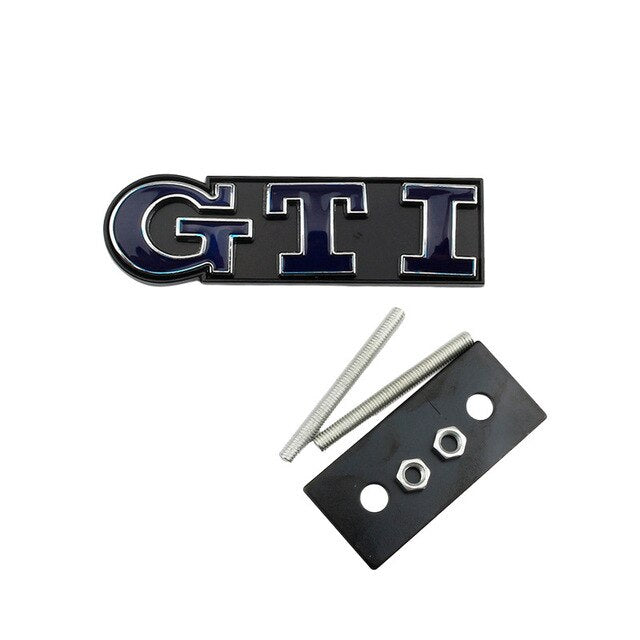 Volkswagen GTI Badges (Front Grille Replacement or Rear Boot Badge)