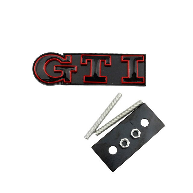 Volkswagen GTI Badges (Front Grille Replacement or Rear Boot Badge)