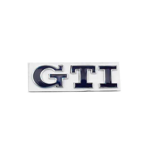 Volkswagen GTI Badges (Front Grille Replacement or Rear Boot Badge)