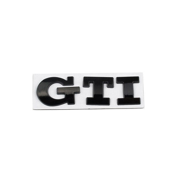 Volkswagen GTI Badges (Front Grille Replacement or Rear Boot Badge)