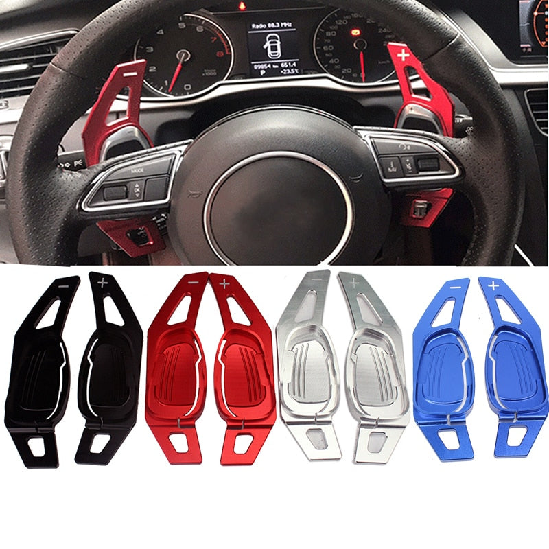 For Audi A3 8Y 2020 2021 2022 S3 RS3 Real Carbon Steering Wheel Paddle  Shifter