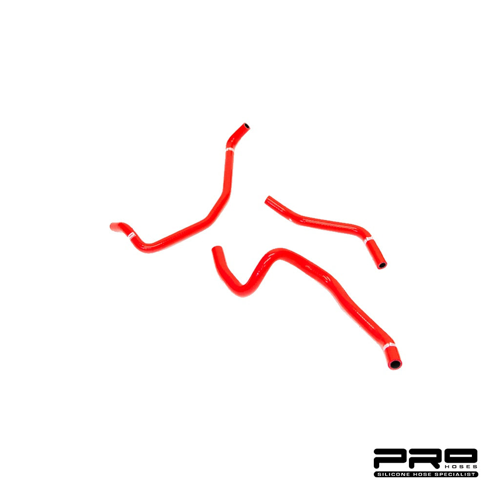 PRO HOSES 3 PIECE AUXILIARY HOSES FOR TOYOTA YARIS GR