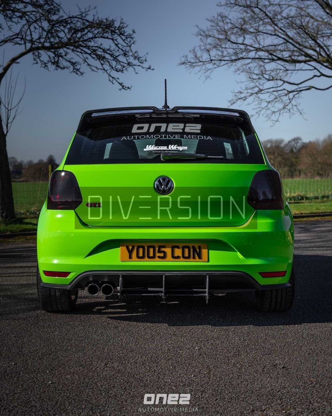 Volkswagen Polo MK5 6R / 6C Oettinger Style Spoiler Gloss Black (2009-2017 Models)