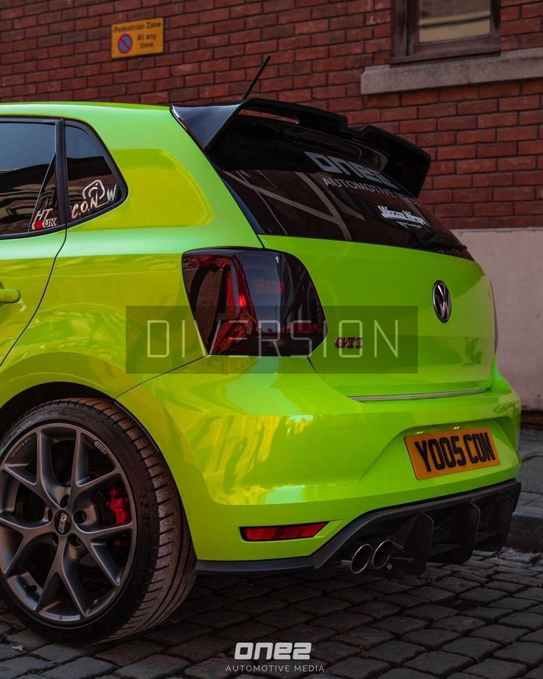 Volkswagen Polo MK5 6R / 6C Oettinger Style Spoiler Gloss Black (2009-2017 Models)