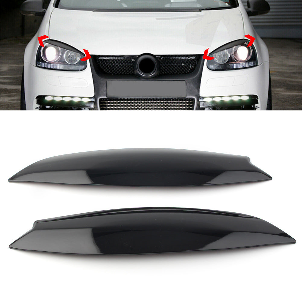 Volkswagen Golf MK5 GTI / R Headlight Eyebrows (2005-2007 Models)