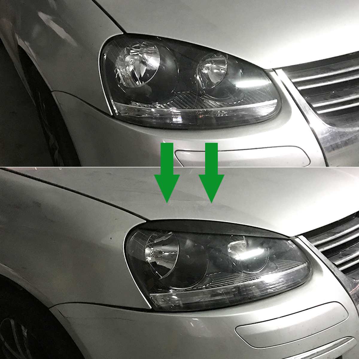 Volkswagen Golf MK5 GTI / R Headlight Eyebrows (2005-2007 Models)