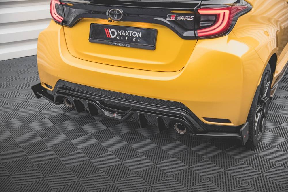 Maxton Design Rear Side Splitters & Flaps V.4 for Toyota GR Yaris MK4