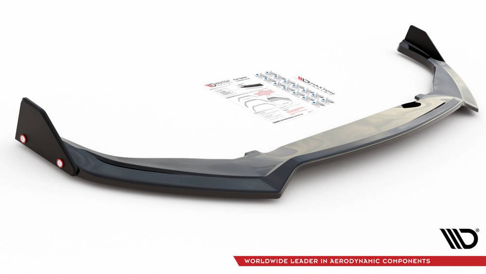 Maxton Design Front Splitter & Flaps V.3 for Toyota GR Yaris Mk4