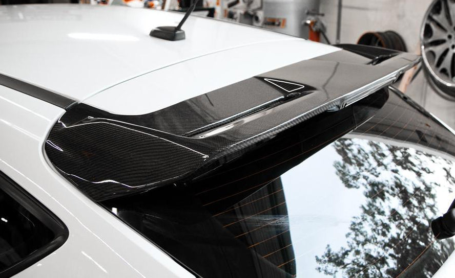 088 - Ford Focus Lifted Rear Wing (2012-2014 Models) BLACK - Diversion Stores Car Parts And Modificaions