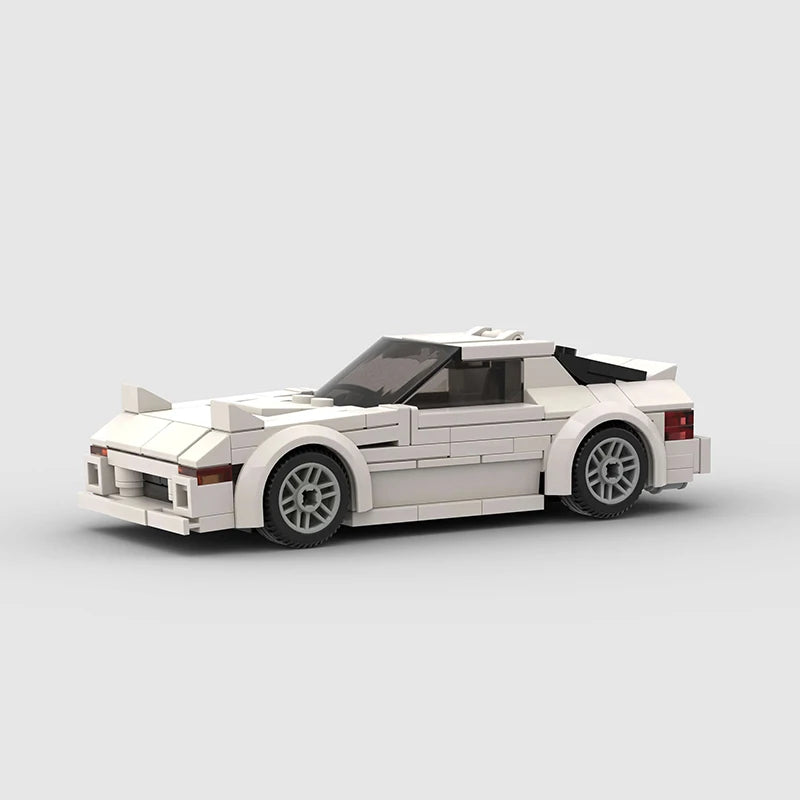 AUTOBLOCKS Mazda RX-7 Diecast Car (White)