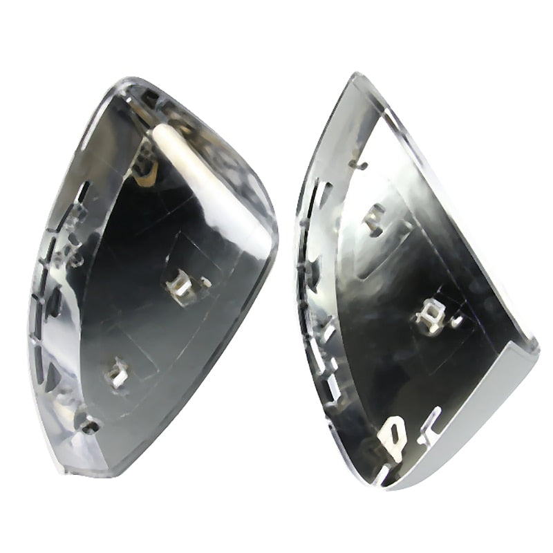 Audi A3 / S3 / RS3 8V Satin Chrome Mirror Covers (2013-2017)