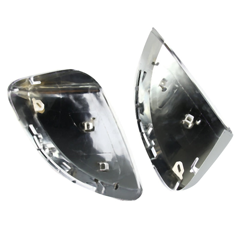 Audi A3 / S3 / RS3 8V Satin Chrome Mirror Covers (2013-2017)