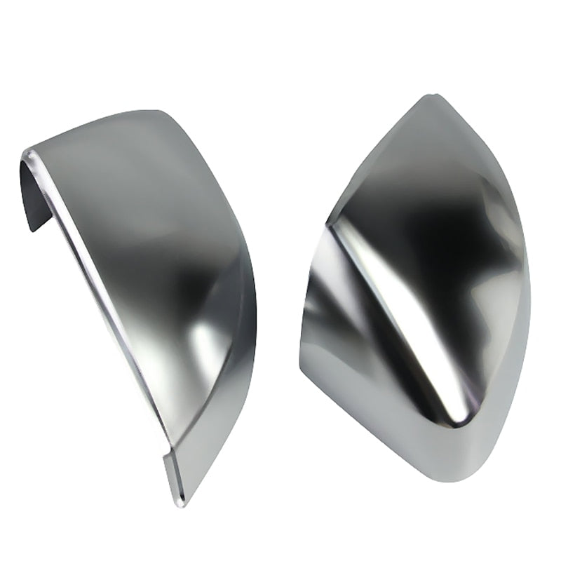Audi A3 / S3 / RS3 8V Satin Chrome Mirror Covers (2013-2017)