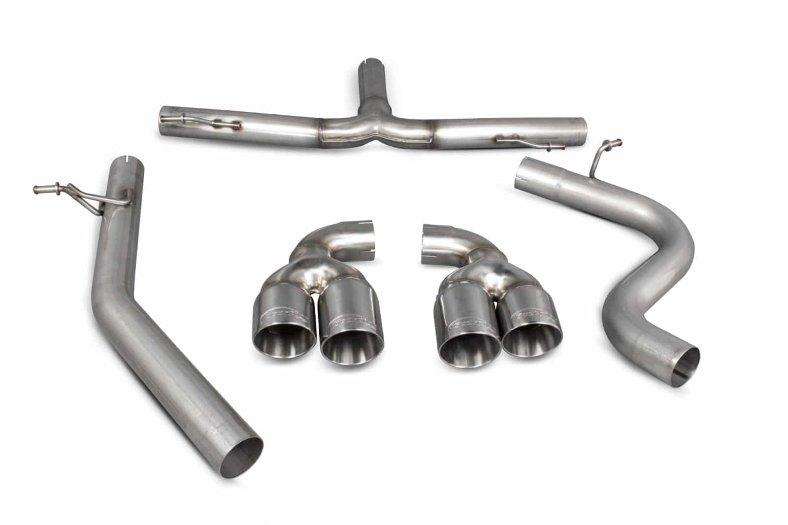 Scorpion Audi TT MK2 Quattro 2.0 TDI (09-14) Cat-Back System