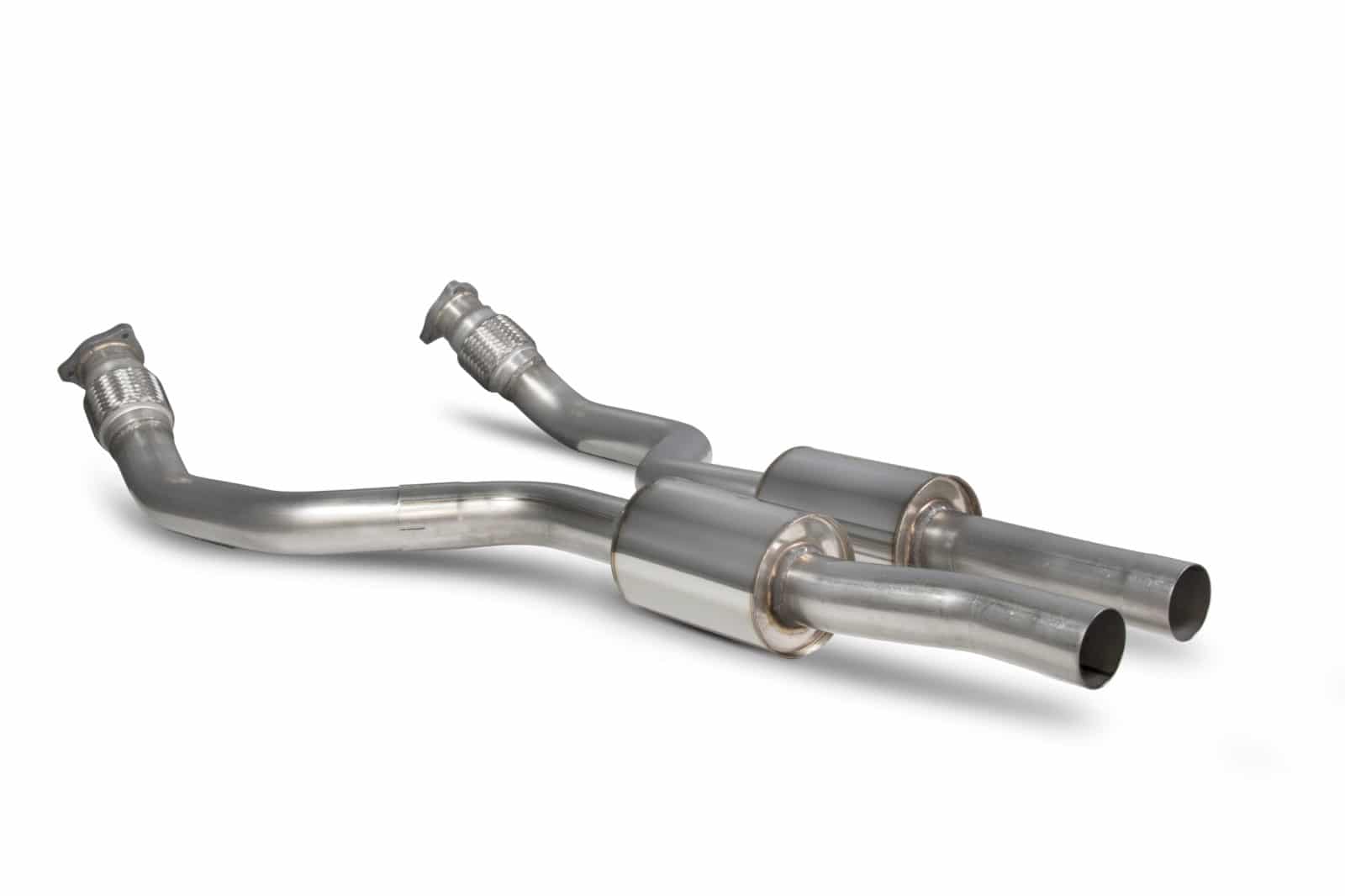 Scorpion Audi S4 3.0 TFSI V6 Quattro & Avant (B8/B8.5) (09-16) & S5 3.0 TFSI Quattro (10-11) Resonated Front Section – SAUP044 - Diversion Stores Car Parts And Modificaions