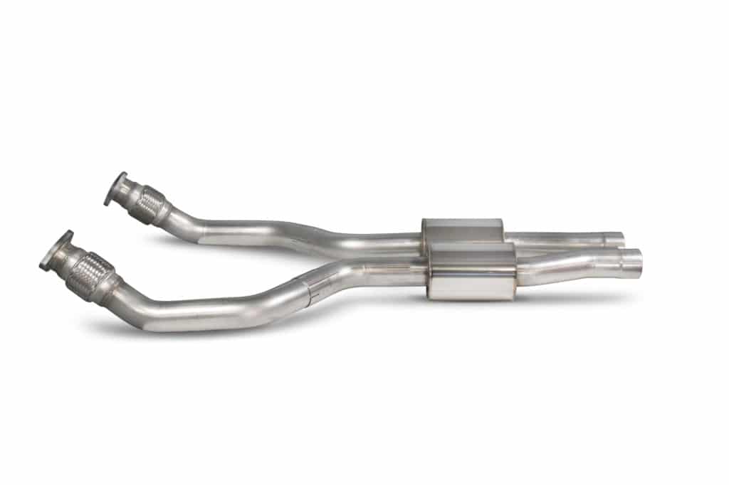 Scorpion Audi S4 3.0 TFSI V6 Quattro & Avant (B8/B8.5) (09-16) & S5 3.0 TFSI Quattro (10-11) Resonated Front Section – SAUP044 - Diversion Stores Car Parts And Modificaions