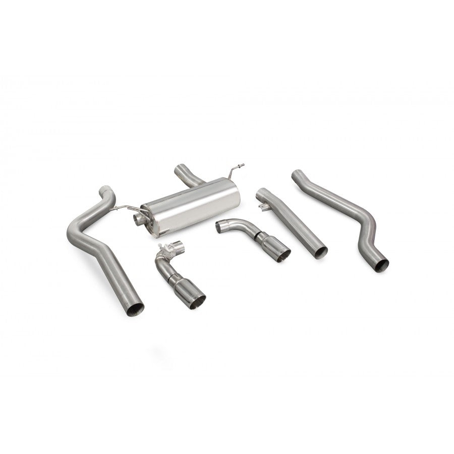 Scorpion BMW M240i (16-18) Non-Res Cat-Back System With Electronic Valves