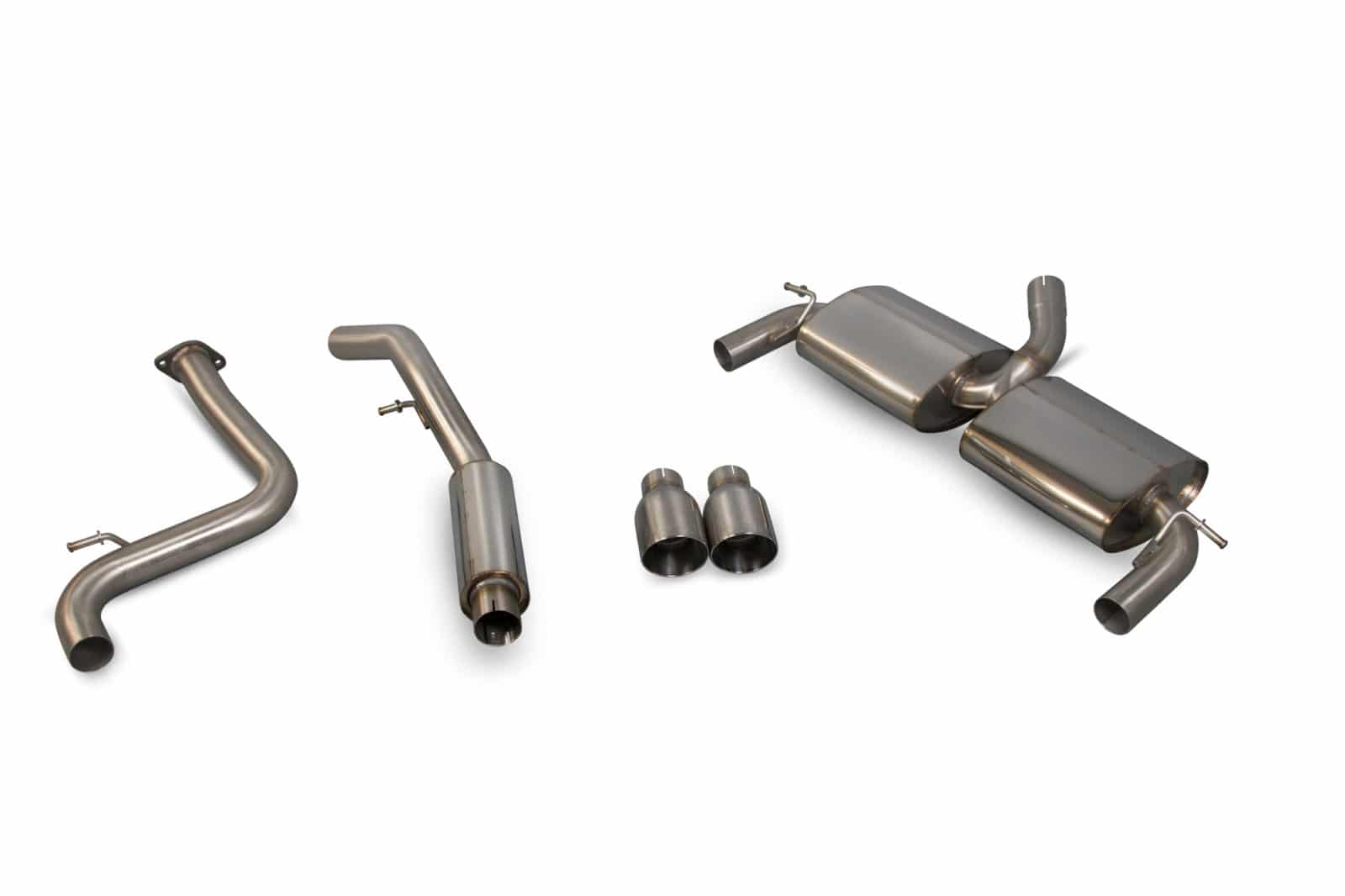 Scorpion Ford Focus ST225 MK2 (06-11) 3″ Resonated Cat-Back Exhaust