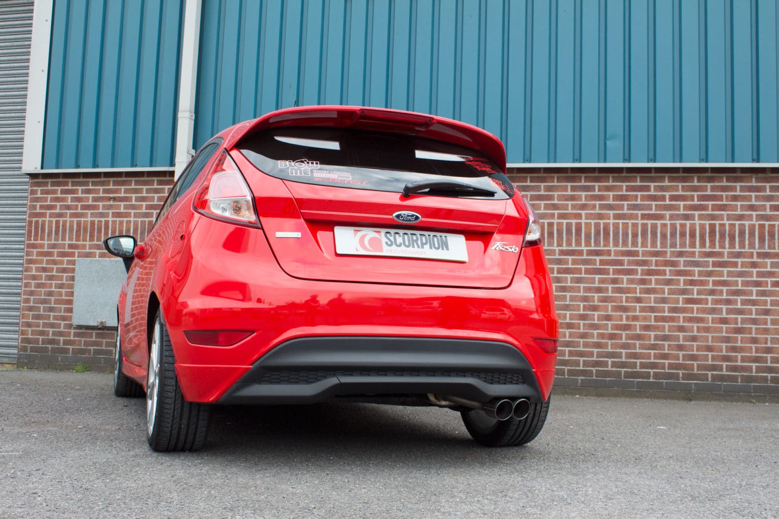 Scorpion Ford Fiesta MK7 1.0L EcoBoost Non-Resonated Cat-Back Exhaust