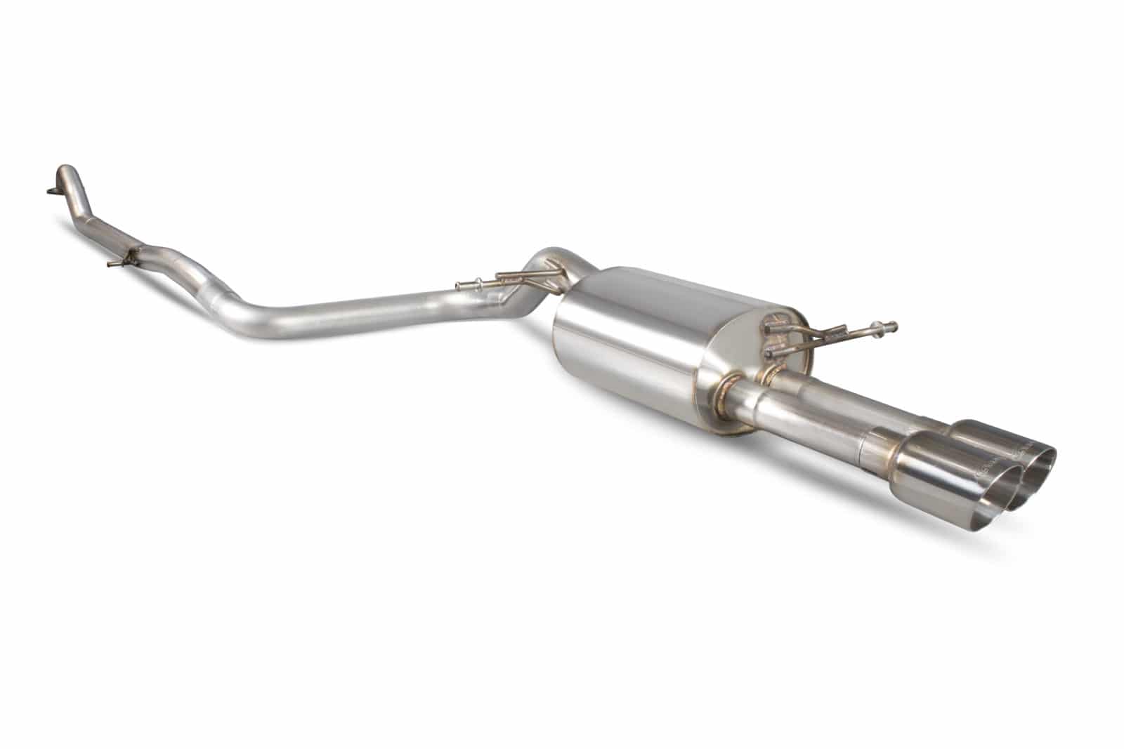 Scorpion Ford Fiesta MK7 1.0L EcoBoost Non-Resonated Cat-Back Exhaust