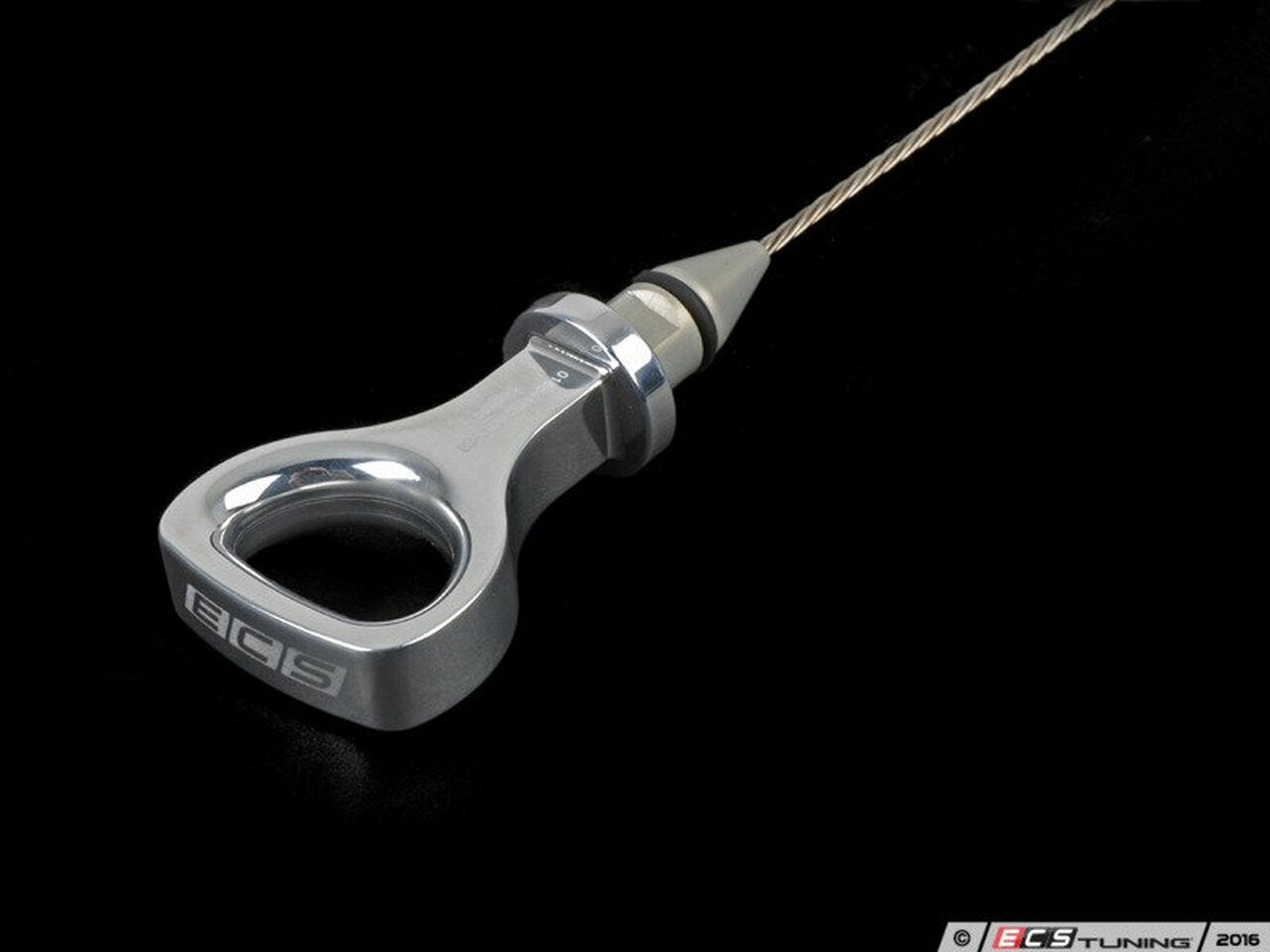 ECS Tuning Billet Oil Dipstick Black - A4 / A5 (B8) upto 2012