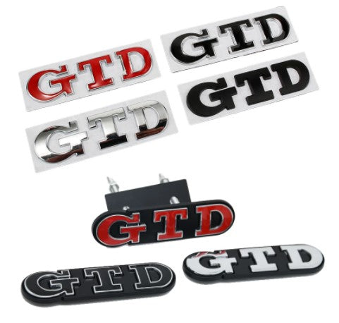 Volkswagen GTD Logo (Emblem/Badges)