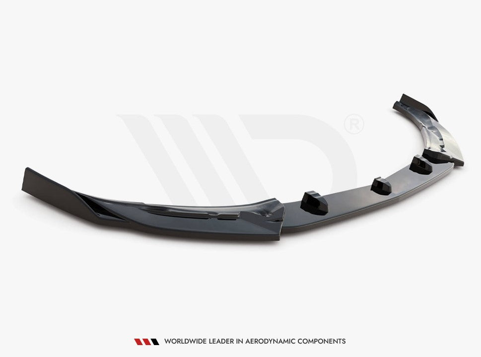 Maxton Design Front Splitter V.2 Mercedes-AMG C63 Coupe C205 Facelift (2018-2021)