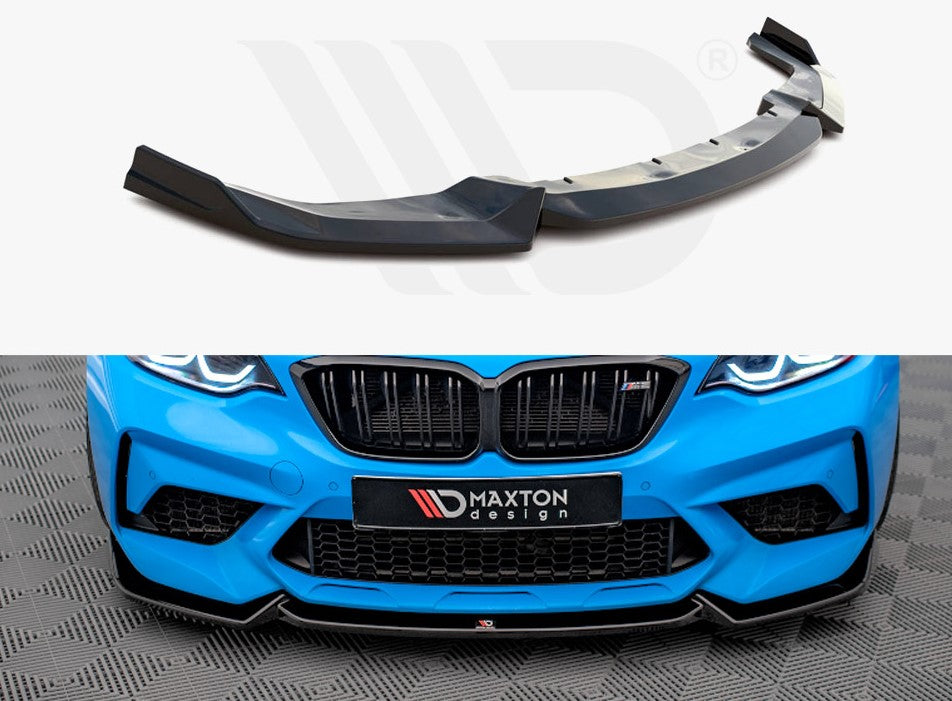 Maxton Design Front Splitter V.2 BMW M2 Competition F87 (2018-2020)