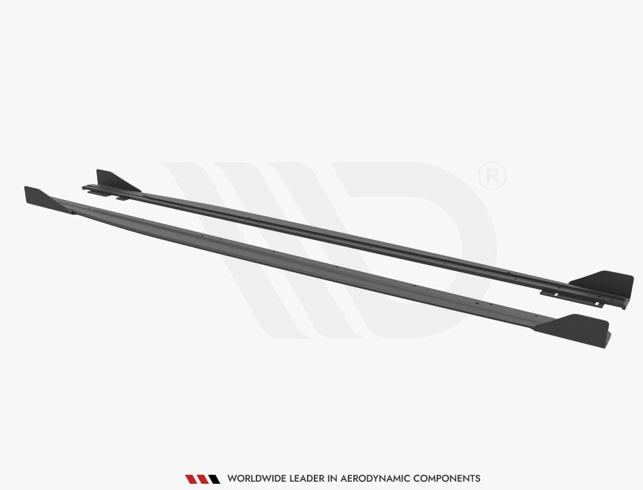 Maxton Design Street Pro Side Skirts Splitter Diffusers (+Flaps) Audi RS3 Sportback 8Y