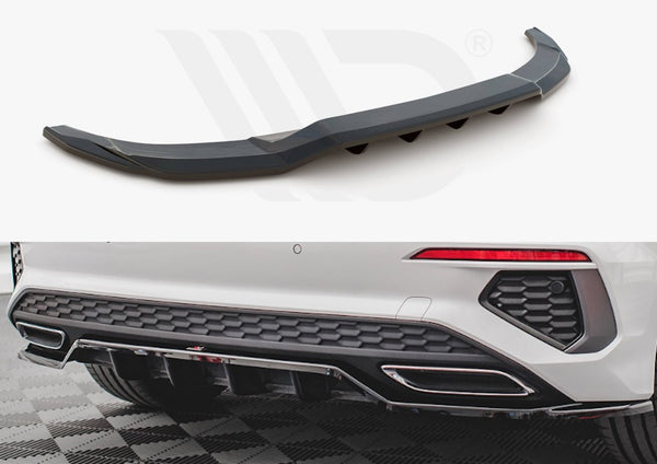 Maxton Design Central Rear Splitter (Vertical Bars) Audi A3 S-Line Sportback 8Y