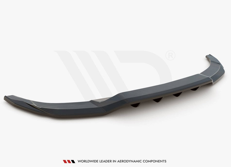 Maxton Design Central Rear Splitter (Vertical Bars) Audi A3 S-Line Sportback 8Y