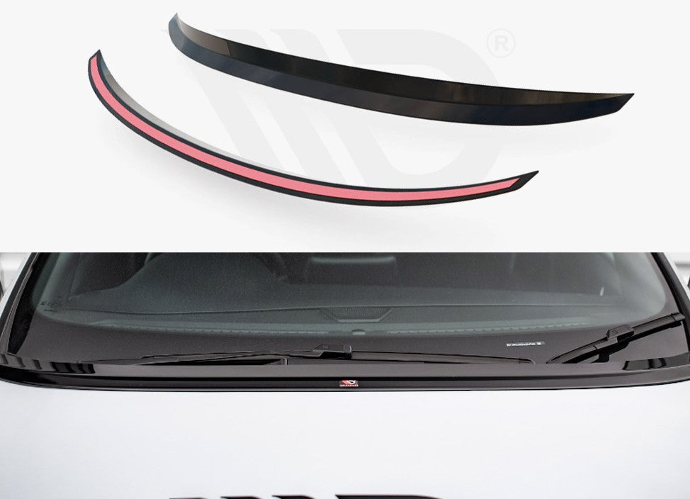 Maxton Design Bonnet Extension Ford Fiesta Mk8 Standard/ST-Line/ST