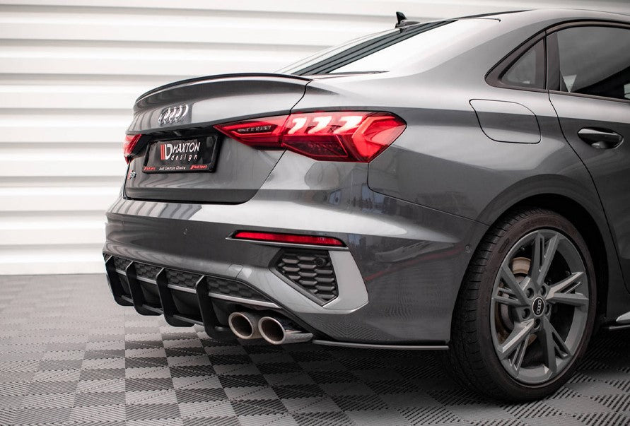 Maxton Design Street Pro Rear Side Splitters Audi S3 Saloon 8Y
