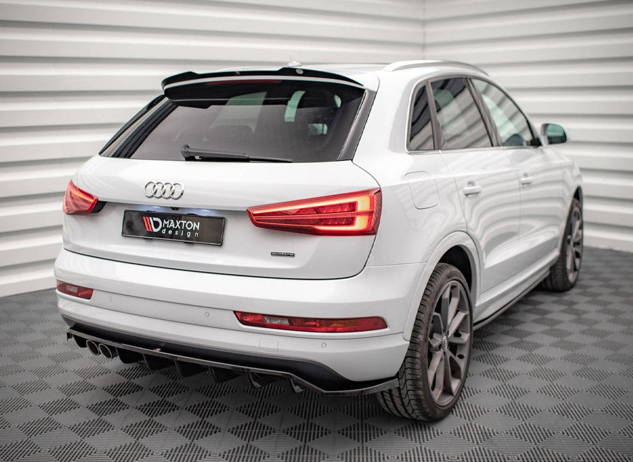 Maxton Design Spoiler Cap Audi Q3 S-Line 8U Facelift (2014-2018)