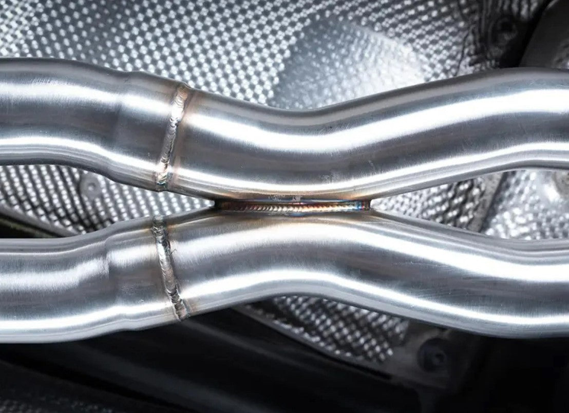 ECS Tuning Center X-Pipe Kit - C7 S6/S7/RS7 4.0T