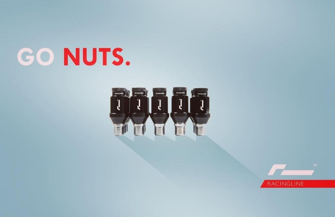Racingline Wheel Stud & Nut Kit - M14x1.50