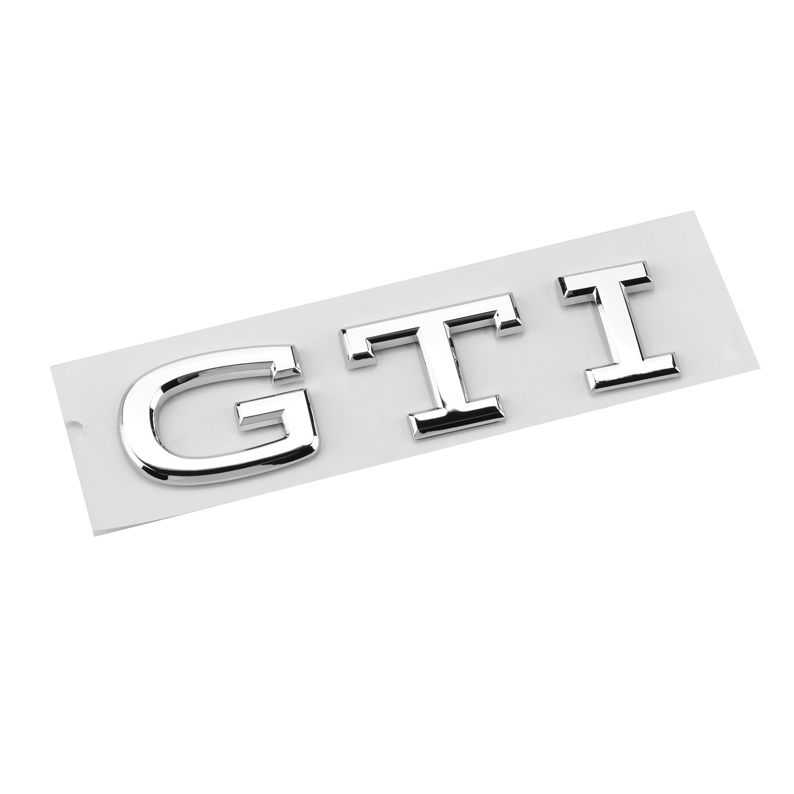 Volkswagen GTI Central Rear Boot Badge (2021+ Version) - Chrome