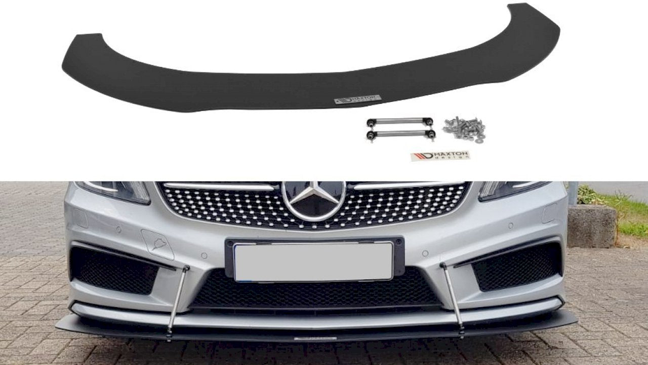 Maxton Design Front Racing Splitter for Mercedes A W176 AMG-Line (2012-2015)