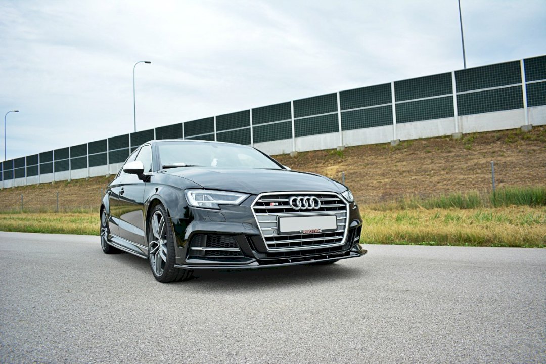 Maxton Design Front Splitter for Audi S3 / A3 S-Line 8V Facelift (2017+)