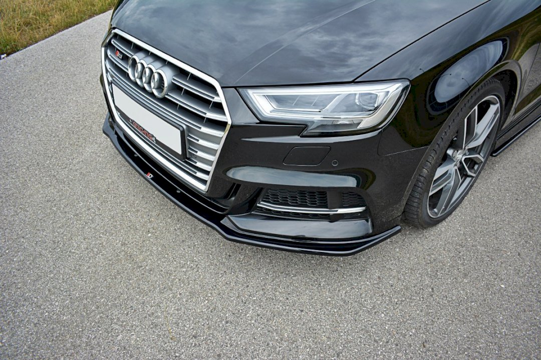 Maxton Design Front Splitter for Audi S3 / A3 S-Line 8V Facelift (2017+)
