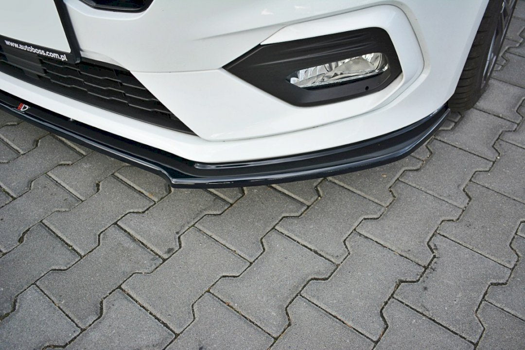 Maxton Design Front Splitter V.2 for Ford Fiesta MK8 ST & ST-LINE (2018+)